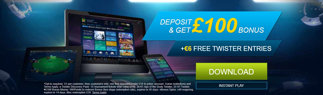 William Hill deposit bonus